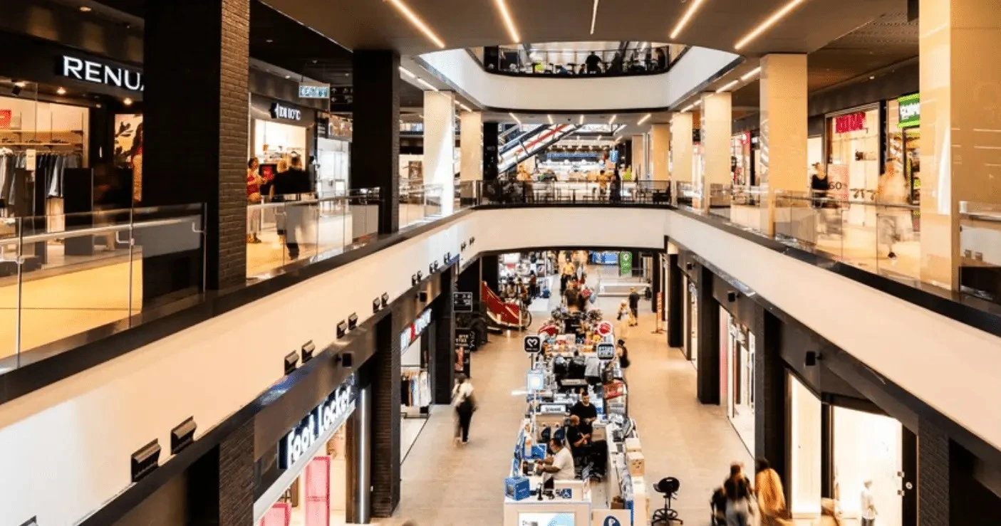 Shopping activities in indoor malls for any weather